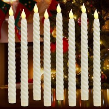 LED Stabkerzen "Swirl"