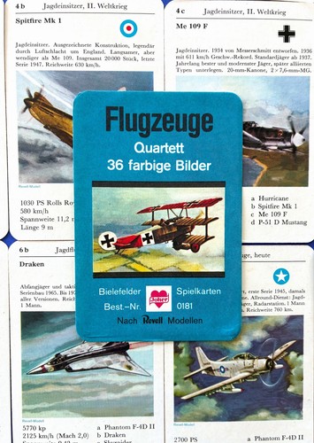 Flugzeuge quartett 1968 - flugzeuge-quartett,