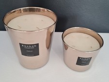 BAOBAB Platinum 2 Kerzen Gläser Amber Grapefruit Neu!!!