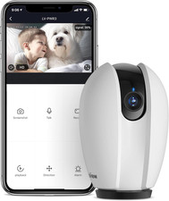  Baby Monitor with Sound/Motion Detection and Night Vision,Camera with App