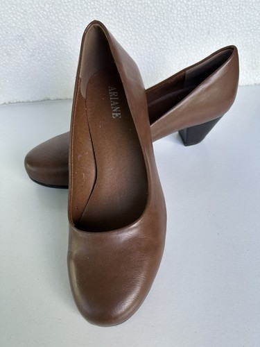 Pumps leder braun - pumps,