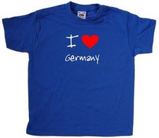 I Love Heart Germany Kinder