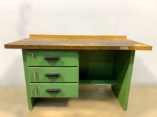 Holz Werkbank Werktisch Arbeitsstisch Packtisch Retro Vintage Loft Design 46735