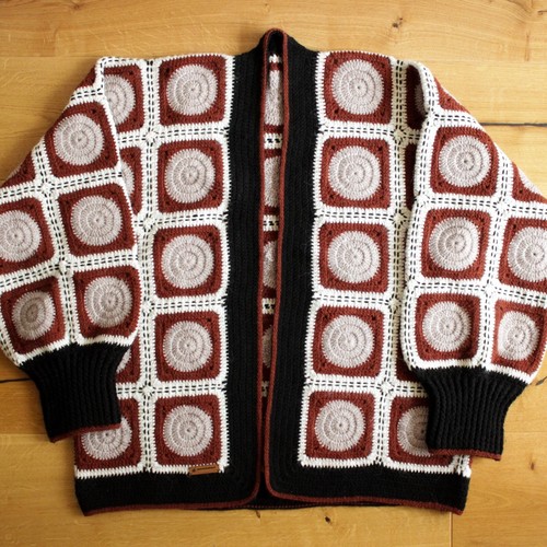 Handgestrickte damenjacke - handgestrickte,