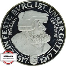 j141 NP  3 Mark Kaiserreich Friedrich der Weise von 1917 NP von 2004 in PP  993