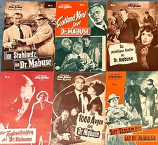 Sammlung Filmprogramme - Illustrierte Filmbühne - Dr. Mabuse - Lex Barker u.a.