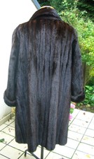 Nerz Swingerjacke, Gr. 44,  dkl. braun, 100 cm lang, untere Weite 165