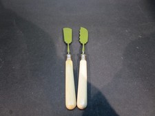 Butter- und Käsemesser mit Heftgriff - schönes altes Besteck