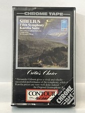 Sibelius Fifth Symphony Karelia Suite Chrome Tape Cassette Gibson LSO Vintage