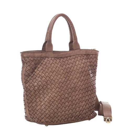 Bzna bag norma taupe italy - bzna,