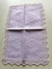 Deckchen Lila34x52cm