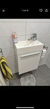 Wc Waschbecken Mit Unterschrank, Hochglanz