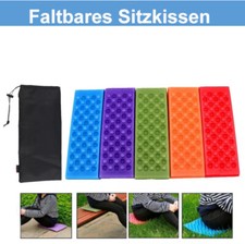 Sitzkissen faltbar outdoor Thermo Sitzmatte Iso Sitzunterlage Wandern Stadion 