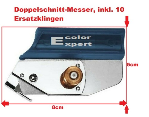 Doppelnaht schnittmesser mit - doppelnaht-schnittmesser,