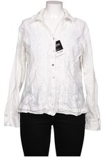 BiBA Bluse Damen Oberteil Hemd Hemdbluse Gr. EU 46 Weiß #0uhggw0
