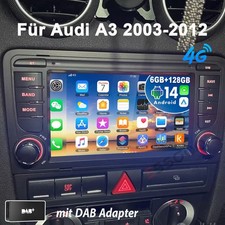 DAB+ 6+128G Android 14 Für