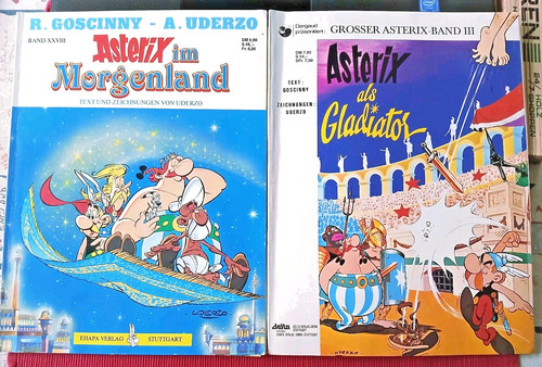 Asterix und obelix - hefte, /