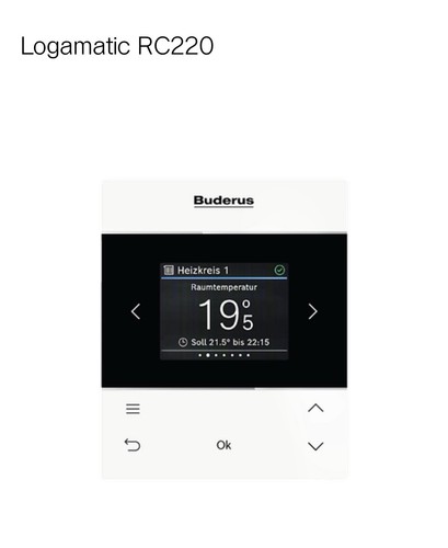 Buderus rc220 kabelgebundene - rc220,