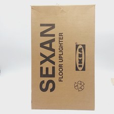 Vintage Design Lampe Ikea Sexan NOS Neu Verpackt Stehlampe 1995 Weiß Retro 