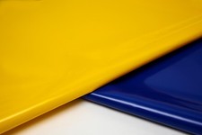 3,2m breite LKW Plane GELB