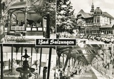 11-1068 Ansichtskarte Bad Salzungen Wartburgkreis Thüringen Sole-Heilbad DDR