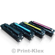 Tonerkartuschen für HP Color LaserJet CP1510Series 125A Sparset