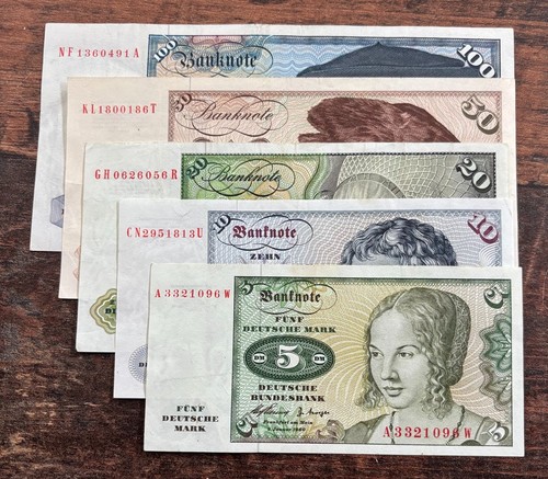 100 schein von 1960 - dm,