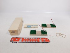Piko VEB DDR H0 DC Bahnübergang elektrisch teilweise Holz NEUW+OVP #EF402-0,5