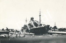 Foto  Kriegsmarine Swakopmund U-Boot Ziel und Beiboot M1.72