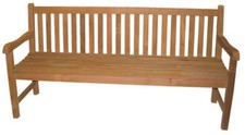 Premium Teak Gartenbank