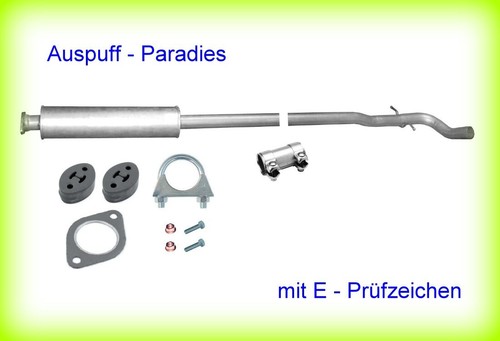 Mittelschalldämpfer auspuff - mittelschalldämpfer,