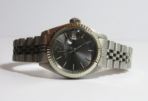 Rolex datejust 6917 18k wg - rolex,