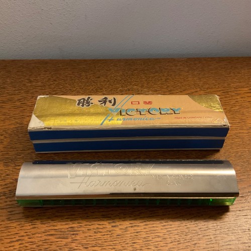 Vintage victory harmonica made - harmonica,
