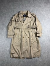 Burberry Kensington Trenchcoat Beige Nova Check Size 48/L Top Zustand 90s