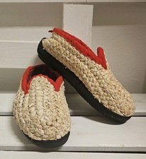 Strohschuhe Gr.47 Hexen-Schuhe