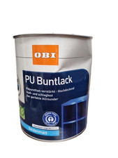 PU LACK  750 ml seidenmatt ral 3000 Feuerrot BEULE Acryllack innen Außen