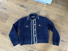 Mango Bouclé Cardigan Sailor