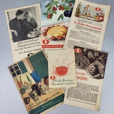 Sammlung antiker Rezepthefte -