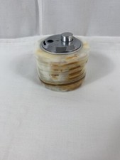 Onyx Marmor Stein Tischfeuerzeug Ibelo Germany Vintage Mid-Century