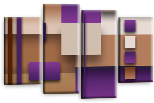 Abstraktes wandbild wohnzimmer - abstraktes,