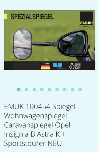 Emuk wohnwagenspiegel opel - emuk,