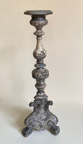 Barock altar leuchter holz - leuchter,