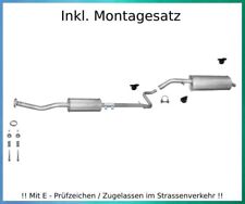 Auspuffanlage für Citroen C2