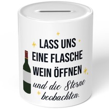 Lass uns eine Flasche Wein