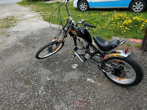 Chopperfahrrad mit motor - chopperfahrrad,
