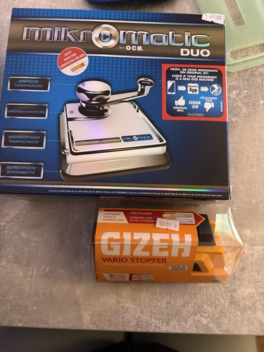 Stopfmaschine gizeh vario - stopfmaschine,