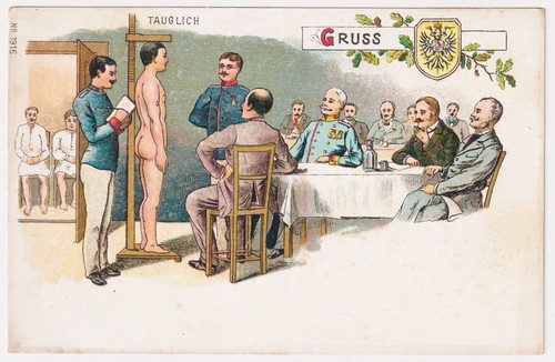 Musterung akt weltkrieg - musterung,