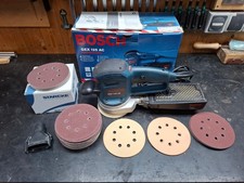 Bosch GEX 125 AC -guter Zustand mit Zubehör und OVP-