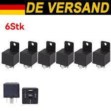 6x KFZ Relais Öffner Schließer Auto Umschaltrelais Wechselrelais 12V 40A