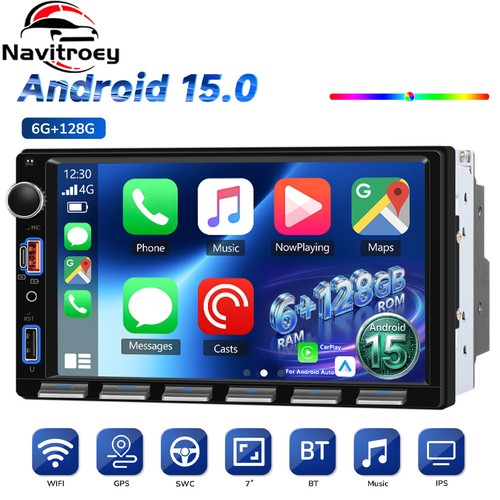 Core 6 128gb 2 din - 8-core,